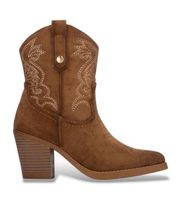 xti para mujer 14610501-camel botines 146105 marron claro 39 beige 5 a 8cm cremallera casual