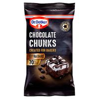 dr oetker chocolate chunks extra dark