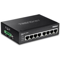 trendnet ti-pg80 switch din-rail poe gigabit industrial reforzado 8 puertos