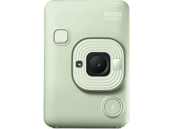 Cámara instantánea - Fujifilm Instax Mini LiPLay, 86 mm x 54 mm, Imágenes JPEG, 2560 × 1920 píxeles, Matcha Green
