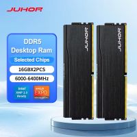juhor memoria ram ddr5 16gb 6000mhz 32gb 16gbx2 pc5 para computadora de escritorio