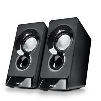 Altavoces NGS 2.0 Alámbricos USB 12W compactos con control de volumen