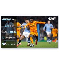 directiva de la ue projestar pantalla de proyector alr de pet cristal de 120 pulgadas 4k uhd 169 ganancia 06 rech