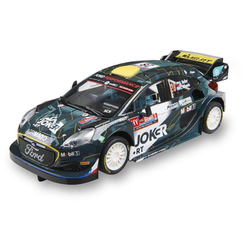 Scalextric - Coche Scalextric Ford Puma WRC  Joker con luz en los faros. 18,5x9,3x9,5 cm (U10534S300)