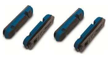 X4 cartuchos de pastillas de freno campagnolo br peo5001 para llanta peo