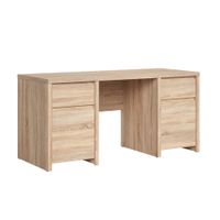 escritorio 2 puertas 2 cajones tableros de aglomerado laminados madera