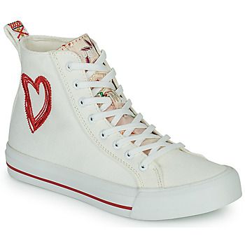Desigual Zapatillas altas BETA HEART para mujer