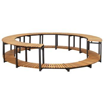 Borde De Bañera Hidromasaje Madera Maciza De Acacia 273x53 Cm Vidaxl