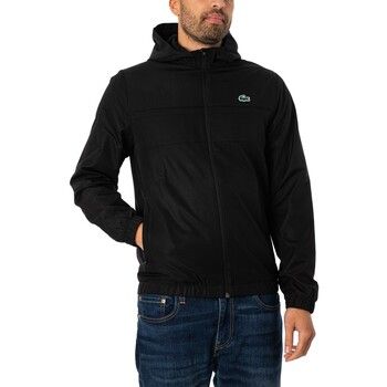 Lacoste Chaqueta deporte Chaqueta con capucha y cremallera de fibra reciclada para hombre