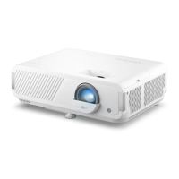 proyector viewsonic lx720-4kb uhd 4k 3500 lumenes 300 laser dlp smart tv