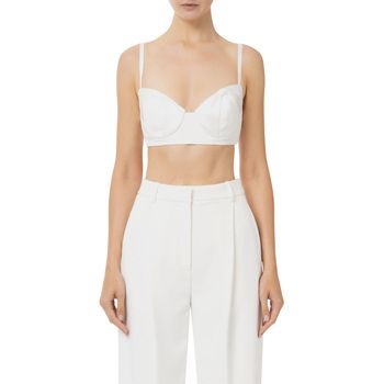 Elisabetta Franchi Camiseta tirantes TO03051E2 para mujer