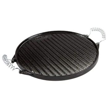 Garcima Plancha Asar Redonda de Hierro Fundido Esmaltada 32cm