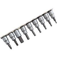 12-inch blacknickel socket set 11 pieces