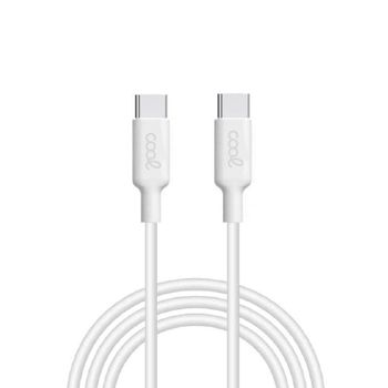Cool Cable Universal USB Tipo-C Macho/Macho 3A 1m Blanco