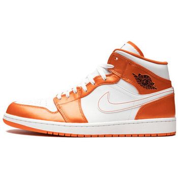 Nike Zapatillas altas 1 Mid Metallic Orange para hombre