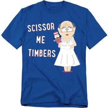 South Park Camiseta Scissor Me Timbers para mujer