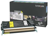 lexmark c5200ys toner amarillo original