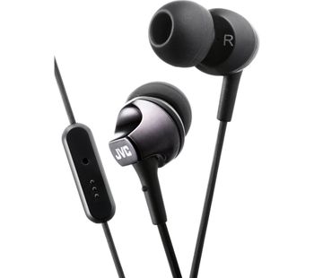 JVC HA-FR325-B-E Headphones - Black, Black