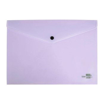 Carpeta Dossier Liderpapel Broche Polipropileno Din A4 50 Hojas Lavanda