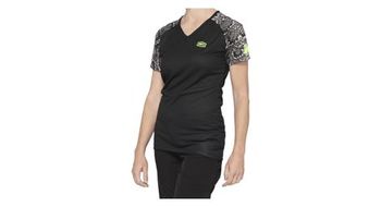 Jersey de manga corta para mujer 100  airmatic jersey black python