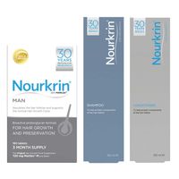 nourkrin man hair growth programme free shampoo and conditioner