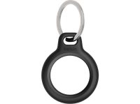 llavero - belkin secure holder compatible con apple airtag resistente a los golpes negro