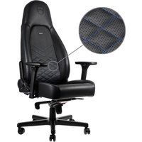 icon gaming chair - black  blue black