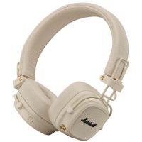 marshall major v auriculares inalambricos bluetooth con 100h de autonomia crema