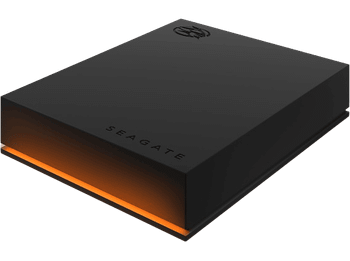 Disco duro externo 5 TB - Seagate Firecuda Gaming STKL5000400, USB 3.2, HDD, Negro