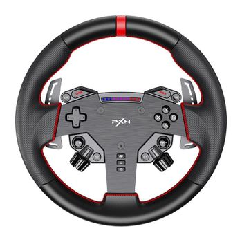 Volante de Gaming PXN W AS 280 mm Negro para PC