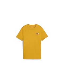 Camiseta Puma Essentials 2 Color Small Infantil Oro
