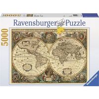 rompecabezas de 5000 piezas mappemonde