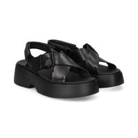 camper sandalias con plataforma mujer - negro talla 37