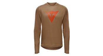 Maillot de manga larga dainese hgaer marron rojo