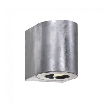 Aplique de exterior galvanizado led canto 2 (2x6w)