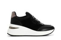 slip-on de running para mujer con elastico y pedreria black 40