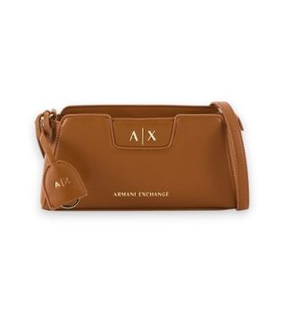 A|X Armani Exchange para mujer. XW002162AF19892U6123 Bolso Amelie marrón (OSFA), Casual, Poliéster