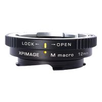 anillo adaptador de montura de lente xpimage m a m para lentes leica m a camaras leica m con fotografia macro