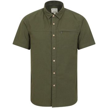Mountain Warehouse Camisa manga corta nut para hombre