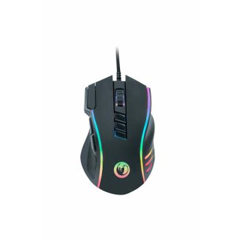 Ratón NACON GM-420 USB 12000 DPI Negro RGB 10 Botones Ergonómico