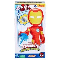 marvel - spidey y su superequipo - figura gigante de iron man - figura - spidey and his am