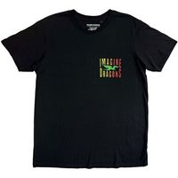 imagine dragons tops y camisetas double dragons pocket para hombre