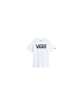 Camiseta Vans Classic Niño Blanco