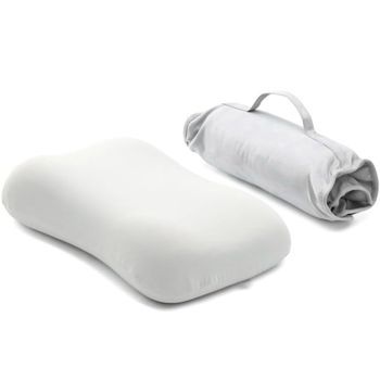 Almohada Cervical Portátil De Espuma Viscoelástica Para Dormir De Lado, Dormir Boca Arriba Y Almohada Baja.