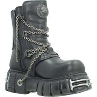 new rock botas boot metallic m1011 s1 para mujer