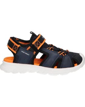 de GEOX J45F1F 014ME J SANDAL AIRADYUM BO NAVY-ORANGE C0659