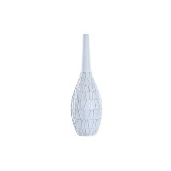 Jarron Resina 19x19x60 Blanco