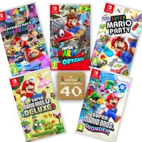 promocion mar10 day 2026 elige tu favorito de mario juego fisico nintendo switch version espanola garantia europea eu warranty nintendo