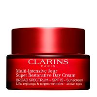 clarins cosmetica facial multi-intensive jour spf15 crema de dia reafirmante todo tipo de piel