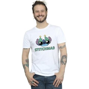 Disney Camiseta Stitchmas para hombre